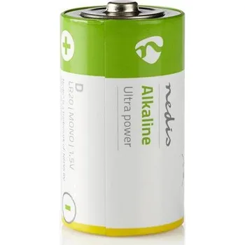 Článková baterie Baterie D (LR20) alkalická NEDIS BAAKLR202BL 2ks / blistr