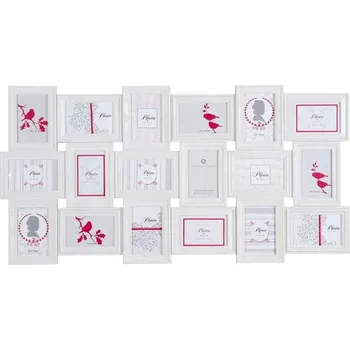 Rám na obraz Atmosphera Obdélníkový fotorámeček na 18 fotek ROMANCE, fotorámeček, rámeček na fotky 53x103x2cm