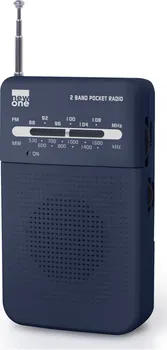 Radiopřijímač New One R206 tmavě modré