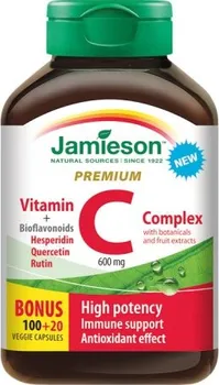 Jamieson Vitamín C Premium s bioflavonoidy 600 mg 120 tbl.
