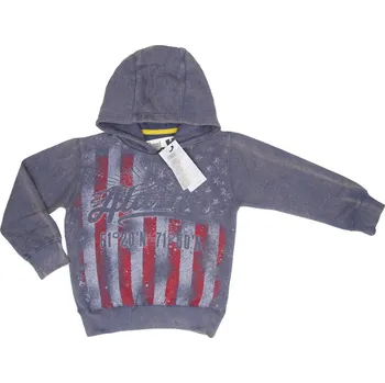 Chlapecké oblečení E-bound Vintage mikina šedá Velikost: 140