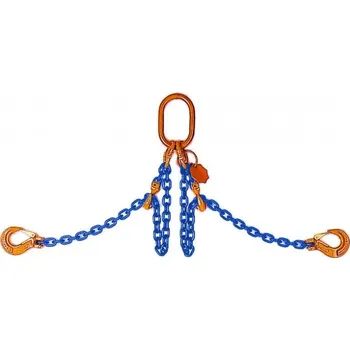 Upínací popruh Zvedací řetěz tř.10 dvoupramenný se zkracovači 14T AK2-16-10-LHG-2VHG, celková délka 2,5 m
