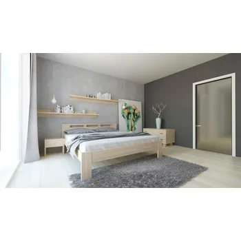 Postel TEXPOL NELA - masivní buková postel ATYP, buk masiv