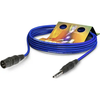 Příslušenství ke zvukové technice Sommer Cable SGFD-1000-BL - XLR Samec a Jack 6,3mm Stereo