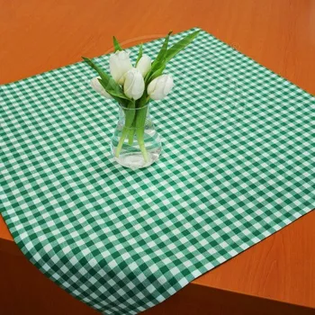 Dekorativní polštářek Dante Ubrus Kanafas zelený - napron 65 x 65 cm