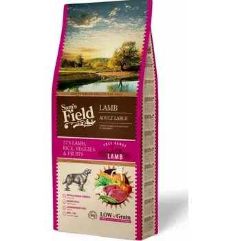 Krmivo pro psa Sam's Field Low Grain Adult Large Breed Lamb/Rice