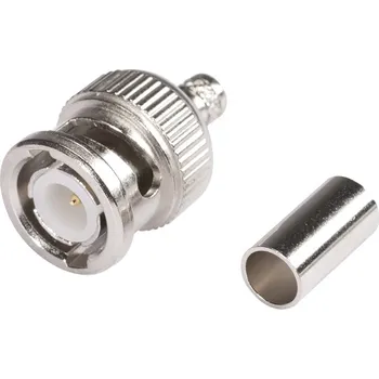 Elektrický konektor HICON BNC58LL - kabelový BNC konektor 50Ohm