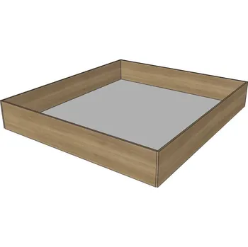 Postel BMB ÚLOŽNÝ PROSTOR dno pevné - z dubového masivu ATYP, dub masiv