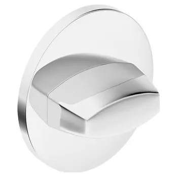 Dveřní kování Rozeta na WC kulatá chrom slim - komplet 2ks