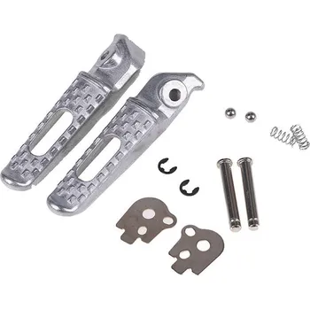 Motodíl Zadní stupačky MS1071 Honda mst_MS-1071 Stříbrná