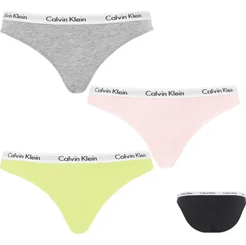 Kalhotky Calvin Klein kalhotky QD3588E 3 pack 13X - Vícebarevné / M