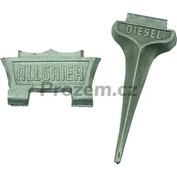 Zahradní traktor Emblém Allgaier pro historický traktor Porsche - 2