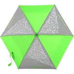 Dětský skládací deštník s magickým efektem neonová zelená