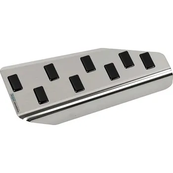 Opěrka nohy Opel Corsa E 2014-2019 • nerez • Alu-Frost