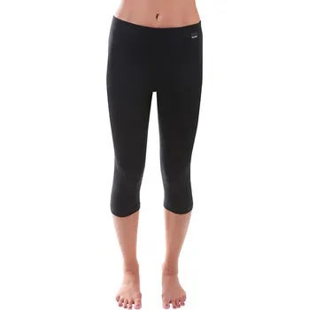 EVONA Dámské sportovní capri LEANA S černá