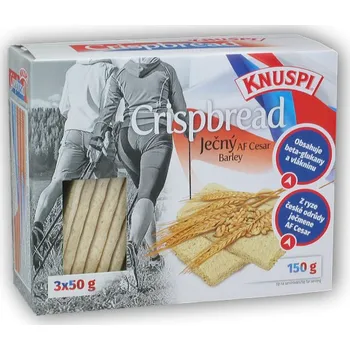 Trvanlivě pečivo Knuspi Crispbred ječný 150 g