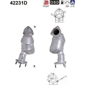 Autodíl Katalyzátor STARLINE
