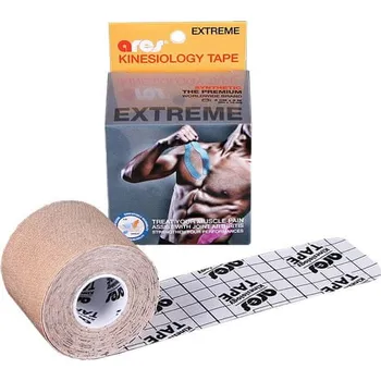 Tejpovací páska ARES Extreme Kinesiology Tape 5 cm x 5 m zlatá