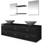 vidaXL Dekorhome sada se 2 umyvadly…