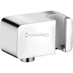 Kludi A-QA Vývod sprchy stěnový s držákem 1/2", chrom, 6556005-00