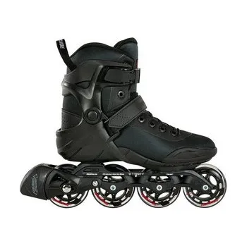 Kolečkové brusle Powerslide Radon Black 80 Trinity Kolečkové brusle černá, UK 11, EU 46, US 12, 29,5 cm, 10,3 cm