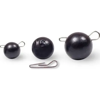 5ks - Olověná Zátěž Dnipro Lead Čeburaška Black Hmotnost 22gr