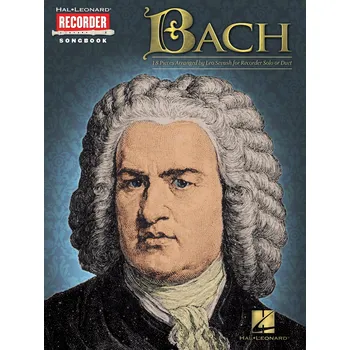 Bach - noty pro zobcovou fltnu 999750