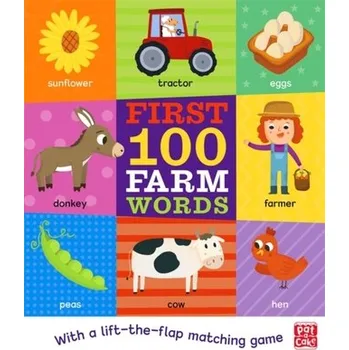 První čtění First 100 Farm Words - Pat-a-Cake