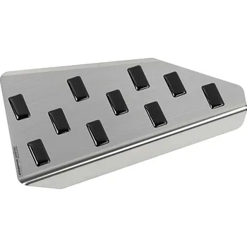 Opěrka nohy Toyota Avensis III 2009-2019 • nerez • Alu-Frost