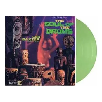 Zahraniční hudba LP Les Baxter & His Orchestra: The Soul Of The Drums LTD | CLR 2022 Coloured Bright Green Vinyl Limited Edition
