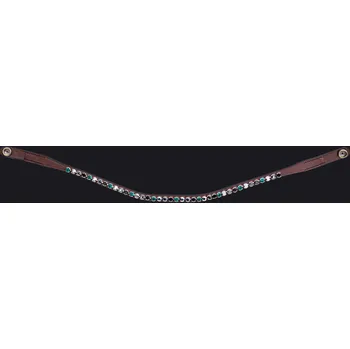 PresTeq Čelenka PresTeq, brown/emerald PONY