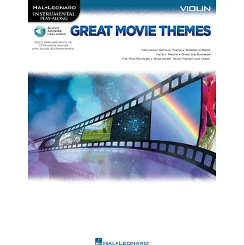 Great Movie Themes pro housle Instrumental Play-Along 980502