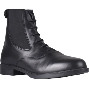 Jezdecká obuv QHP Pérka kožená Tulsa QHP, pro dospělé, černá 38