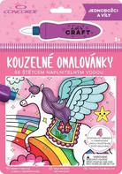 Kouzelné omalovánky: Jednorožci a víly - Concorde (kroužková)