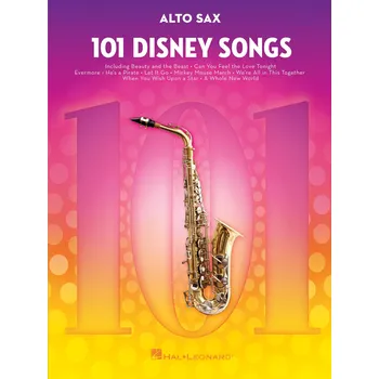 101 Disney Songs: slov skladby pro alt saxofn 987351