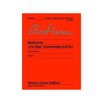 'Fur Elise' And Piano Work In B Flat WoO 59 And 60 1265853