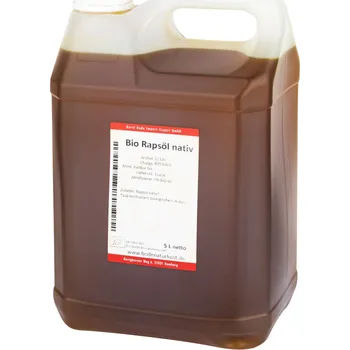 Rostlinný olej Bode Naturkost Olej řepkový BIO 5 l