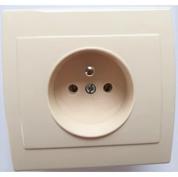 vypínač Tesla Stropkov, a.s. TESLA Praktik ZÁSUVKA slonová kost