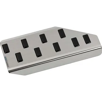 Opěrka nohy Opel Corsa F 2019- • nerez • Alu-Frost