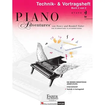 Piano Adventures: Technik- Vortragsheft 2 - Stufe 2 (Buch 2 von 2) 981602