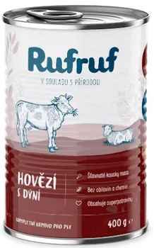 Krmivo pro psa Rufruf Farmářské hovězí s dýní 400 g