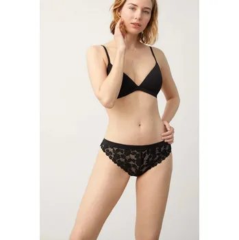 Kalhotky Dámská tanga 10421 - Ysabel Mora bílá XL