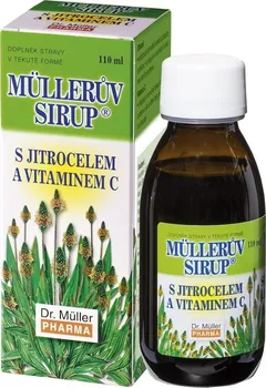 Dr. Müller Pharma Müllerův sirup s jitrocelem a vitaminem C