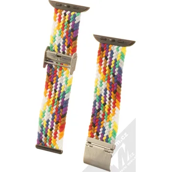 Řemínek na hodinky 1Mcz pletený řemínek pro Apple Watch 1/2/3/4/5/6/7/SE 42/44/45mm 35921