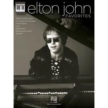Elton John: Favourites - Note-for-Note Keyboard Transcriptions - noty pro zpv, klavr s akordy pro kytaru 998229
