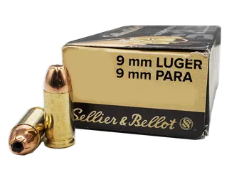 Sellier & Bellot Luger 9 mm/Para 9 mm 7,5 g 50 ks