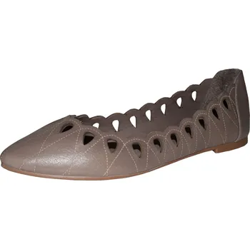 Dámské lodičky MAGO dámské baleríny 138 1108 Barva: hnědá, Velikost: 38