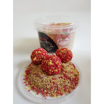 Návnadové aroma Autentik Sniper práškový glu dip Jahoda-Scopex (Obrovská dávka esencí!)