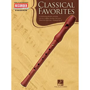 Classical Favorites - Recorder Songbook - noty pro zobcovou fltnu 999746