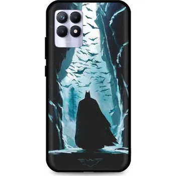 Pouzdro na mobilní telefon Kryt Realme 8i silikon Dark Batman (obal neboli pouzdro na Realme 8i)